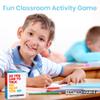 CHATTER CHANCE School: Conversation Card Games - Learning Educational Fun Game for Kids Teens Teacher Classroom for Elementary & Middle School - 80 Thought Provoking Cards - Therapy Supplies view 4