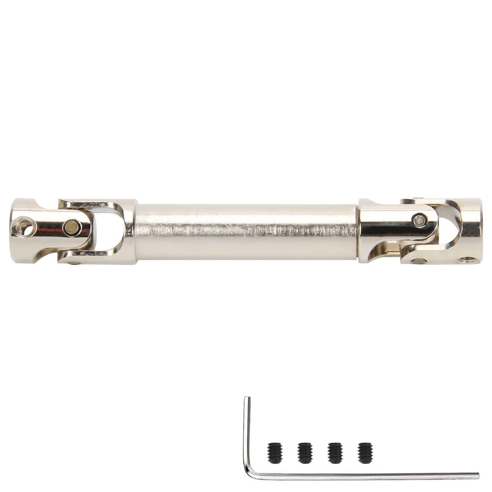 RCAWD 2-2.7 inch SCX24 Center Drive Shaft for Axial 1/24 FCX24 Lengthen Driveshaft 50mm - 69mm
