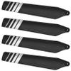 4Pcs C127 Main Blade for Stealth Hawk Pro C127 RC Helicopter Airplane Drone Spare Parts Accessories view 1