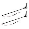 2Pcs Tail Motor Set for Wltoys XK K110 V977 RC Helicopter Upgrade Parts Spare Accessories (Color : Black) view 1