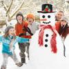 16 pcs Snowman Making Kit Christmas Snowman Kit Snowman Building Kit view 3