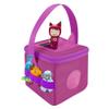 Carrying Case for Toniebox and Tonies Figures, with Cover for Tonies Ears, Transport and Storage Bag for Toniebox and Accessories, Purple view 1