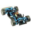 4Pcs Metal Front and Rear Lower Suspension Arms Swing Arm for Tamiya TT02 TT-02 1/10 RC Car Upgrade Parts (Size : 1) view 3