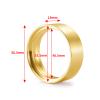 76g Brass Internal Beadlock Ring Clamp Rings Wheel Weights for 1.9inch Wheel Rim Hubs for Axial Scx10 90046 TRX-4 D90 D110, 4pcs/Set view 2