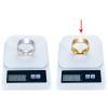 76g Brass Internal Beadlock Ring Clamp Rings Wheel Weights for 1.9inch Wheel Rim Hubs for Axial Scx10 90046 TRX-4 D90 D110, 4pcs/Set view 3