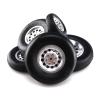 DKNTZO RC Airplane Rubber Wheel, 1 Pair Rubber Wheel with Aluminum Hub for RC Airplane Model and DIY Landing Gear Robot Tires 1.75" / 2.5"/ 2.75/3" / 3.5" / 4" /4.5"/5'' for RC Airplane Plane Model Ac view 1