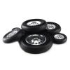 DKNTZO RC Airplane Rubber Wheel, 1 Pair Rubber Wheel with Aluminum Hub for RC Airplane Model and DIY Landing Gear Robot Tires 1.75" / 2.5"/ 2.75/3" / 3.5" / 4" /4.5"/5'' for RC Airplane Plane Model Ac view 4