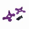 144002 144001 124017 124019 RC Car Metal Upgrade Parts, Front & Rear Shock Mount Modification Parts, Multi-Color Optional (Color : Silver) view 2