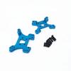 144002 144001 124017 124019 RC Car Metal Upgrade Parts, Front & Rear Shock Mount Modification Parts, Multi-Color Optional (Color : Silver) view 3