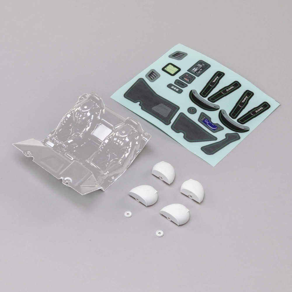 Axial Interior Set, Clear, Capra: UTB18, AXI210000
