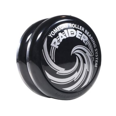 Yomega Raider - Professional Responsive Ball Bearing Yoyo, Great for Kids, Beginners and for Advanced String Yo-Yo Tricks and Looping Play. + Extra 2 Strings & 3 Month Warranty (Purple/Black Cap)