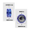 Yomega Raider - Professional Responsive Ball Bearing Yoyo, Great for Kids, Beginners and for Advanced String Yo-Yo Tricks and Looping Play. + Extra 2 Strings & 3 Month Warranty (Blue/Black Cap) view 2