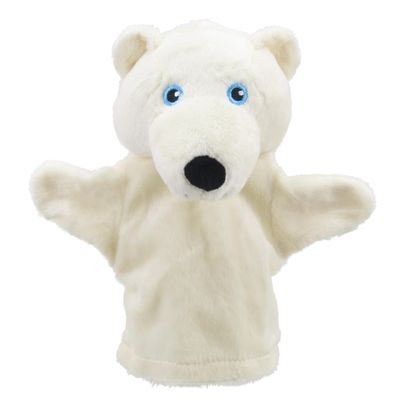 The Puppet Company - My First Christmas Puppet - Polar Bear Hand Puppet - Suitable from Birth - PC003828, White