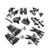 Lifehead Complete Set of Aluminum Upgrade Parts for Traxxas 1/5 X-Maxx Upper and Lower Suspension Arms Set (Front and Rear) Alloy Caster Block, Steering Block and Rear Short axle Carrier etc. view 1