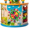 8 in 1 Colorful Attractive Wooden Kids Baby Activity Play Cube, Fun Toy Center for Playroom, Nursery, Preschool, and Doctors' Office view 3