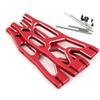 Lifehead Complete Set of Aluminum Upgrade Parts for Traxxas 1/5 X-Maxx Upper and Lower Suspension Arms Set (Front and Rear) Alloy Caster Block, Steering Block and Rear Short axle Carrier etc. view 3