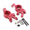 Lifehead Complete Set of Aluminum Upgrade Parts for Traxxas 1/5 X-Maxx Upper and Lower Suspension Arms Set (Front and Rear) Alloy Caster Block, Steering Block and Rear Short axle Carrier etc. view 4