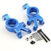 Lifehead Complete Set of Aluminum Upgrade Parts for Traxxas 1/5 X-Maxx Upper and Lower Suspension Arms Set (Front and Rear) Alloy Caster Block, Steering Block and Rear Short axle Carrier etc. view 4
