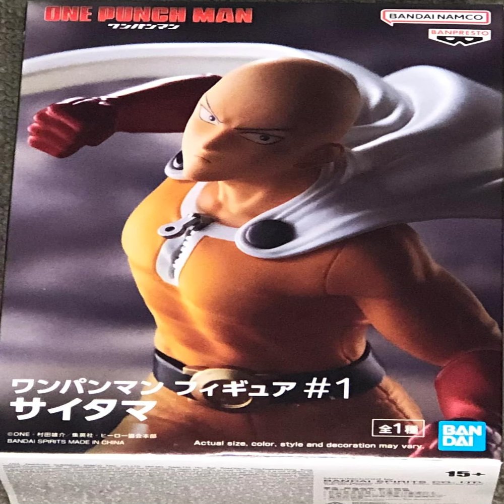 BANPRESTO - One-Punch Man - Saitama Statue