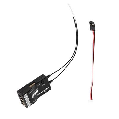 2400-2483.5Mhz R88 2.4GHz 8CH Over 1KM PWM Nano RC Receiver for FrSky D8