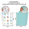 Foosproea Baby Boy Bingo Cards, Blue Baby Shower Game for 24 Players, Gender Reveal Party Games for Family Friends Activities, Holiday Party Favors Supplies Decorations(03) view 3
