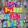 HOZKEAP Bulk Mini Pop Fidget key chainsBirthday party Favors Supplies and Student Prizes Gifts 24 Packs view 2