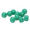 Fraction Dice, 20Pcs Multi Faceted Math Fraction Dices Fraction Dice Class Set Table Game Accessories for Kids Math Practice (Green) view 2