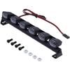 Etase RC Car Light Bar Kit 6 LEDs Body Shell Roof for 1/10 RC Crawler Car Truck Accessories, Black, 414956 view 1