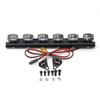 Etase RC Car Light Bar Kit 6 LEDs Body Shell Roof for 1/10 RC Crawler Car Truck Accessories, Black, 414956 view 2