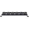 Etase RC Car Light Bar Kit 6 LEDs Body Shell Roof for 1/10 RC Crawler Car Truck Accessories, Black, 414956 view 4