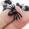 100PCS Halloween Mini Plastic Spiders Luminous Spider Prank Props DIY Party Decorative Props(Black) view 3