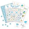 Foosproea Gender Reveal Bingo Cards, Blue Pregnancy Announcement for 24 Players, Gender Reveal Party Games for Family Friends Activities, Holiday Party Favors Supplies Decorations(01) view 1