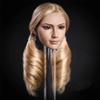 1/6 Scale Female Head Sculpt,Asian Girl Suntan Skin Planted Hair Head Carved for 12inch PH TBL JO Action Figure Body (Blonde Hair) view 4