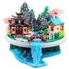 7626 PCS Micro Building Blocks Set Chinese Peachtree Model for Adults Decorative Creative Present for Adult Age of 14+ Cherry Blossom Tree Building Set view 1