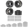 4pcs Brass Wheel Weights 12mm Wheel Hex Hub Widen Adapter for 1/10 RC Crawler 1.9in/2.2in Wheels Rim Axial SCX10 TRX4 Counterweight view 1