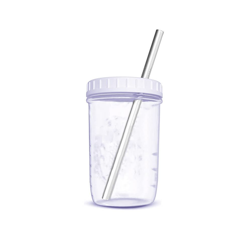 Wide Mouth Cups with Royal Purple Color