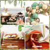 BORAMDO Woodland Animals Baby Shower Decoration Pack Forest Animal Neutral Gender Reveal Party Supplies Woodland Themed Birthday Party Ideas Set 106 Pcs Backdrop, Tablecloth, Cake Toppers, Balloons view 4