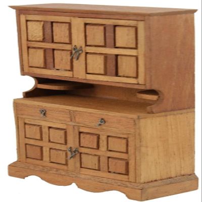 Melody Jane Dolls Houses Dollhouse Mexican Hacienda Style Dresser Cabinet Cupboard Kitchen Furniture