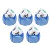 Mahjong Dice, 5Pcs Mahjong Wind Direction Dices South West North Sphere Game Dice for Entertainment (Transparent Blue) view 2