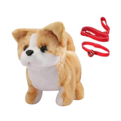 Simhoa Electric Plush Smart Dog Toys, Yell, Tail Wagging,Interactive Plush Toys,Dog Electronic Interactive Dog,for Game, Gift Leisure Interaction, Style B
