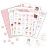 Foosproea Gender Reveal Bingo Cards, Blush Pink Shower Game for 24 Players, Gender Reveal Party Games for Family Friends Activities, Holiday Party Favors Supplies Decorations(04) view 1