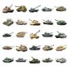 50PCS Military Stickers Pack for Kids, Tank Vinyl Waterproof Stickers, Army Tank Decals for Water Bottles Skateboard Laptop Luggage Party Supplies view 3