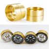 RCHUBAM 4Pcs Brass Internal Beadlock Ring Clamp Rings Fit for 1/10 Axial SCX10 TRX4 TRX6 VS4-10 1.9" Wheel Hub RC Crawler Car view 1