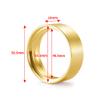RCHUBAM 4Pcs Brass Internal Beadlock Ring Clamp Rings Fit for 1/10 Axial SCX10 TRX4 TRX6 VS4-10 1.9" Wheel Hub RC Crawler Car view 4