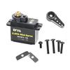 RampCrab Micro Servo with Servo Horn for FCX24, RC Car Model Parts, Upgrade Parts for Crwaler 1/24 Scale FCX24 Power Wagon Butcher & Max Smasher Big Foot Monster Truck, K5 (Black) view 1