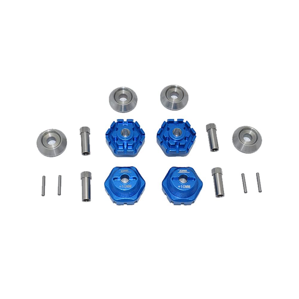 GPM for TRAXXAS 1/10 MAXX Monster TRUCK-89076-4 Aluminum Alloy Dragon Claw Design Thickened 10mm Hex Adapter