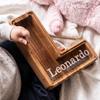 Personalized Wooden Piggy Bank, Custom Large Children's Letter Piggy Bank Laser Engraved Name Letters Piggy Bank for Children's Birthday view 4