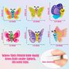 Haooryx Spring Butterfly Mini Erasers for Kids - 60Pcs Bulk Novelty Butterfly Pencil Eraser 3D Desk Puzzle Erasers Pet for Student Homework Reward Classroom Prizes Spring Holiday Gift Filler Supplies view 3