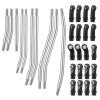 AXSPEED 1 Set Stainless Steel Link Rod Linkage 313mm Wheelbase Suspension Links Set Tie Rod End for 1/10 TRX-4 TRX-6 RC Crawler Car view 1