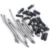 AXSPEED 1 Set Stainless Steel Link Rod Linkage 313mm Wheelbase Suspension Links Set Tie Rod End for 1/10 TRX-4 TRX-6 RC Crawler Car view 4